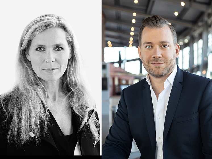 Katrín Hall och Henning Ruhe