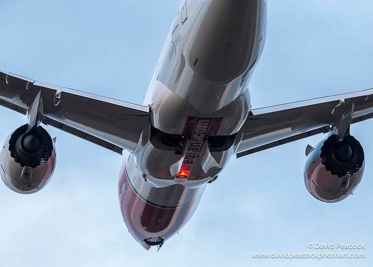 787 Dreamliner. Foto David Charles Peacock