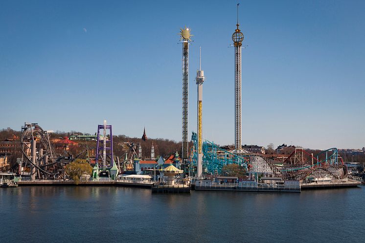 Gröna Lund vy 2021.