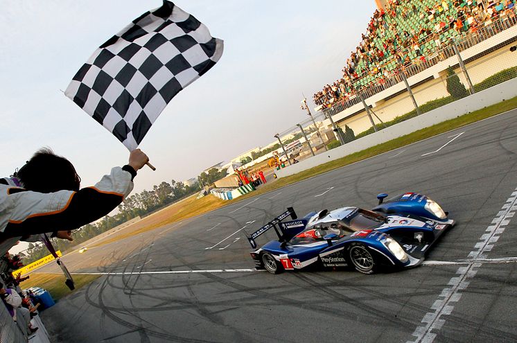 Peugeot 908 avslutar med dubbelseger i Kina och totalseger i Intercontinental Le Mans Cup