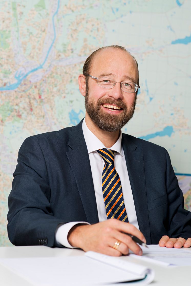 Martin Öbo, fastighetsdirektör