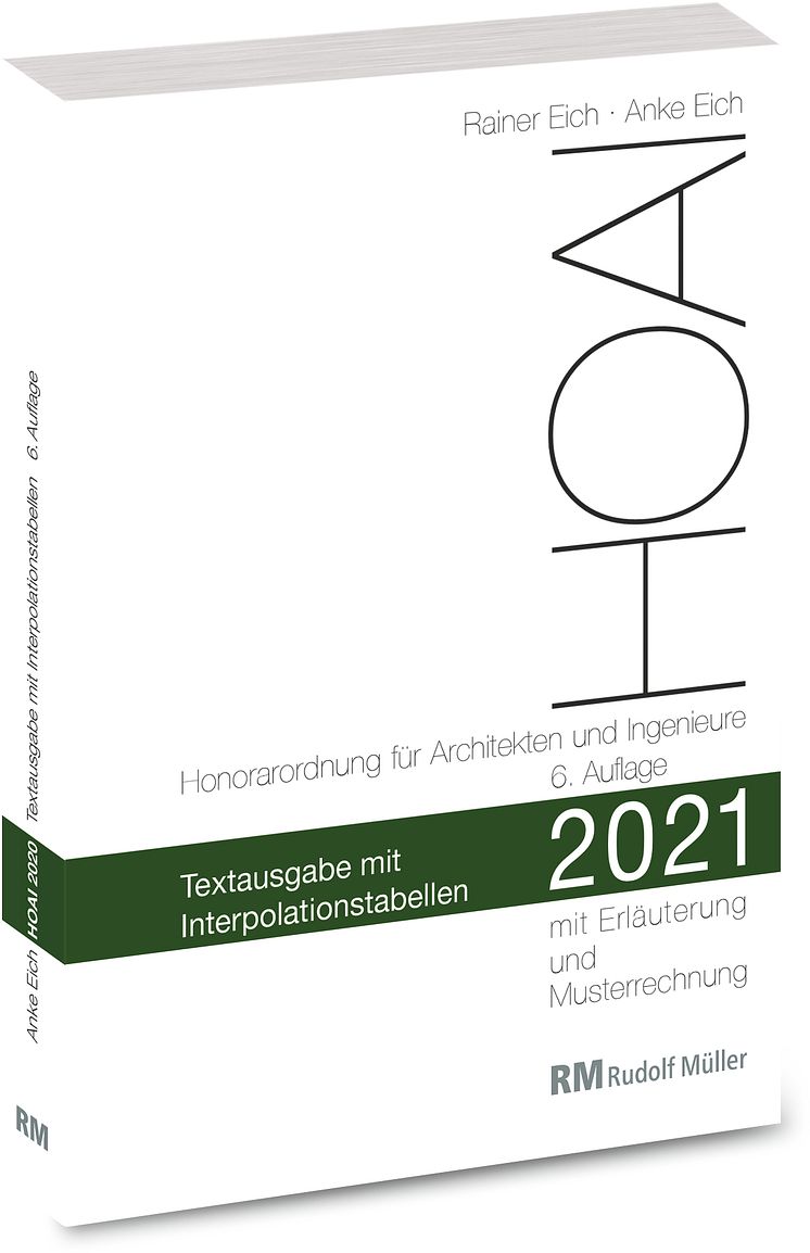 HOAI 2021 – Textausgabe mit Interpolationstabellen (3D/tif)