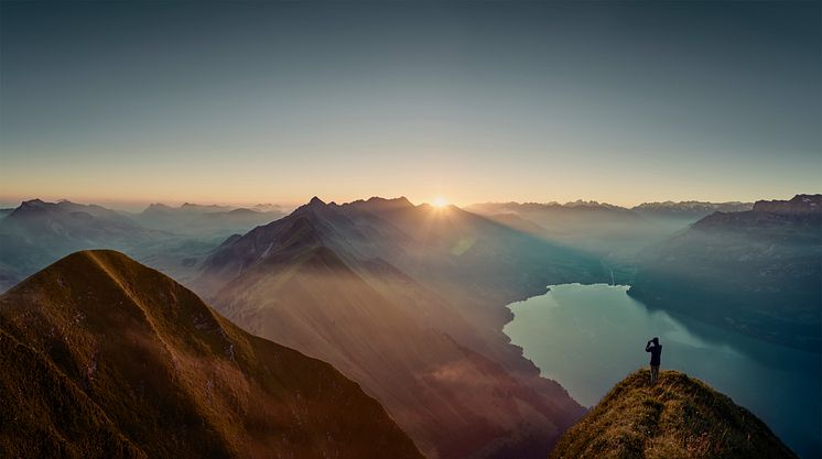 Sonnenaufgang am Großen Mythen 