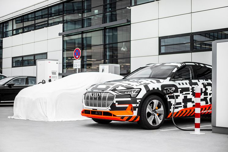 Audi e-tron Charging Service fuldender udbuddet af opladningsmuligheder