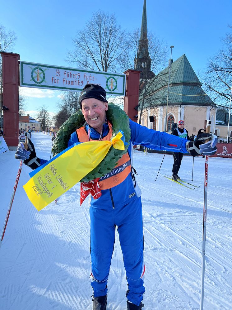 Gösta Lönnelid gör sitt 60:e lopp 2022