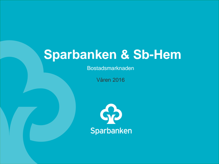Bostadsmarknaden 2016
