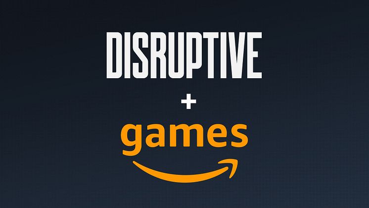 Amazon x Disruptive logos