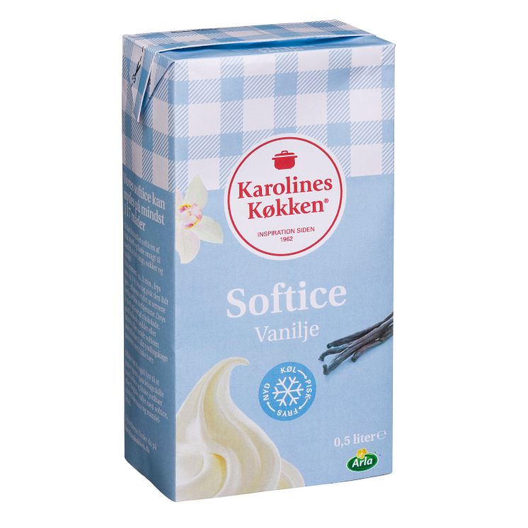 Karolines Køkken vanille softice