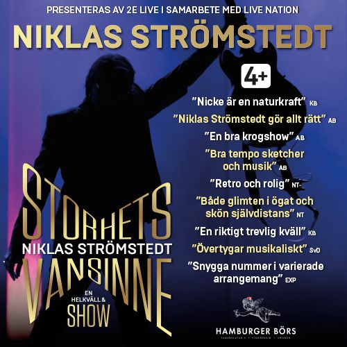 Niklas Strömstedt Storhetsvansinne