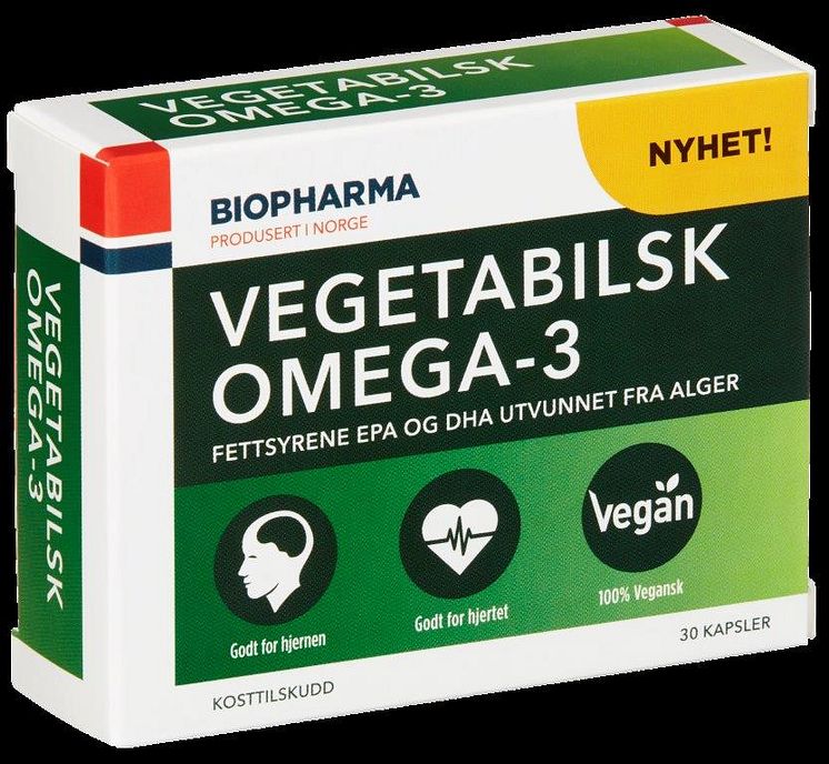 Biopharma Vegetabilsk omega-3