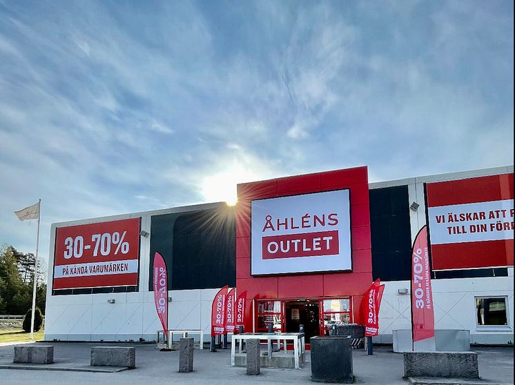 Åhléns Outlet i Eskilstuna_Entrén