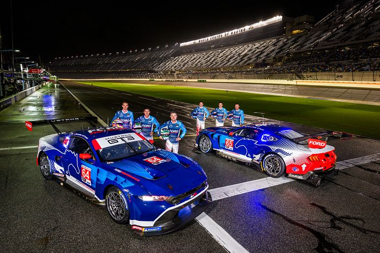 Ford Mustang på Daytona 2024 (1)