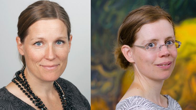 Helena Renström och Malin Lindberg.