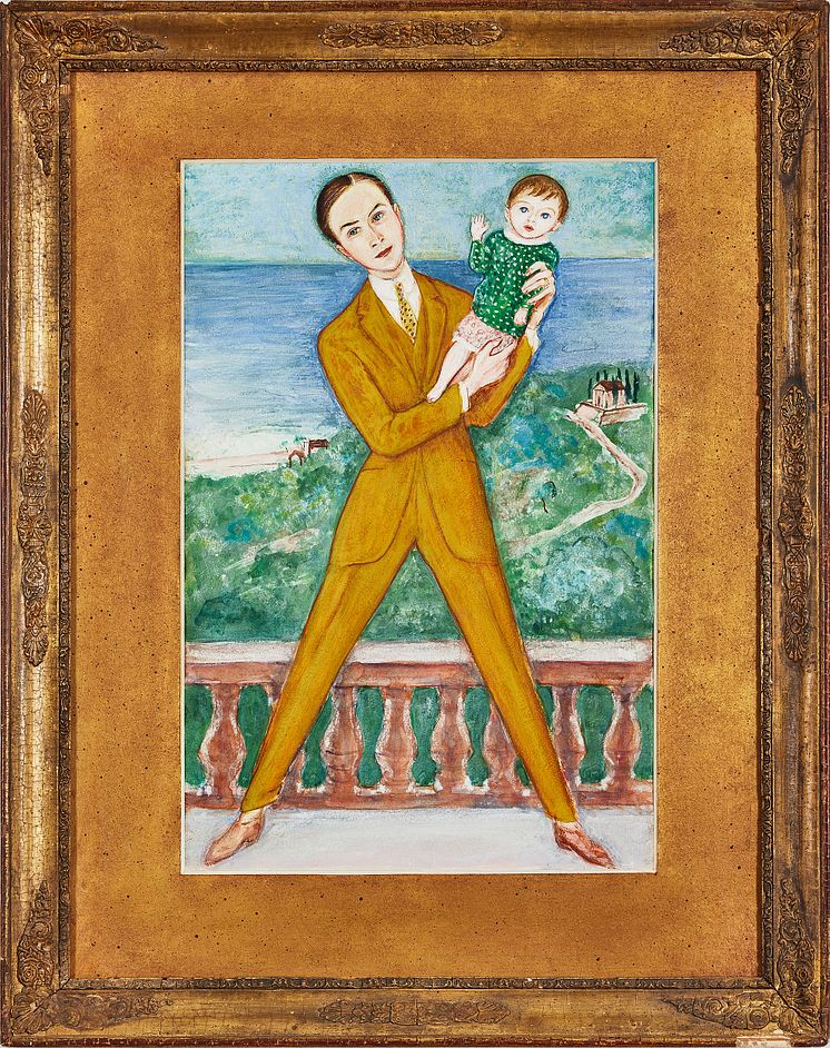 "Min dotter" av Nils Dardel