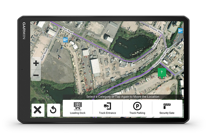 Garmin_dezl LGV_Ankunftsplanung BirdsEye (c) Garmin Deutschland GmbH