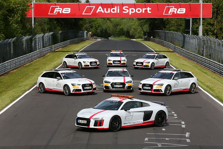 Audi Sport Official Cars, 24h Nürburgring 2017