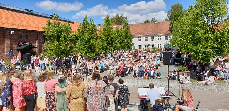 Sommer på Hadeland Glassverk