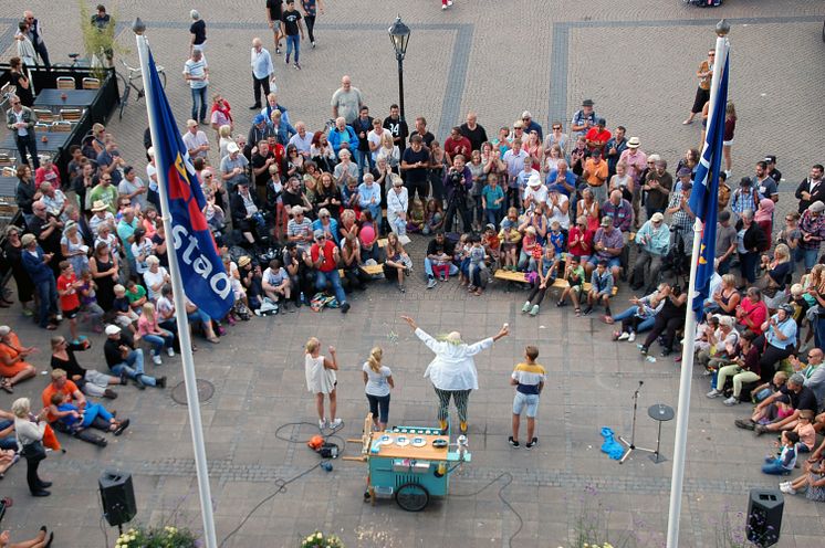 Gatuteaterfestival Halmstad Årets kulturkommun