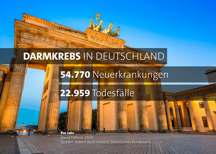 2024: Darmkrebs in Deutschland