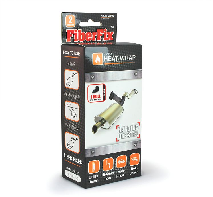 FiberFix Heat Wrap frilagd