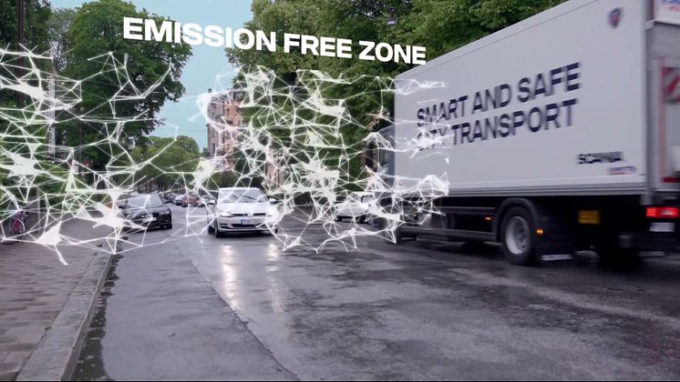 Scania Zone, emission free zone
