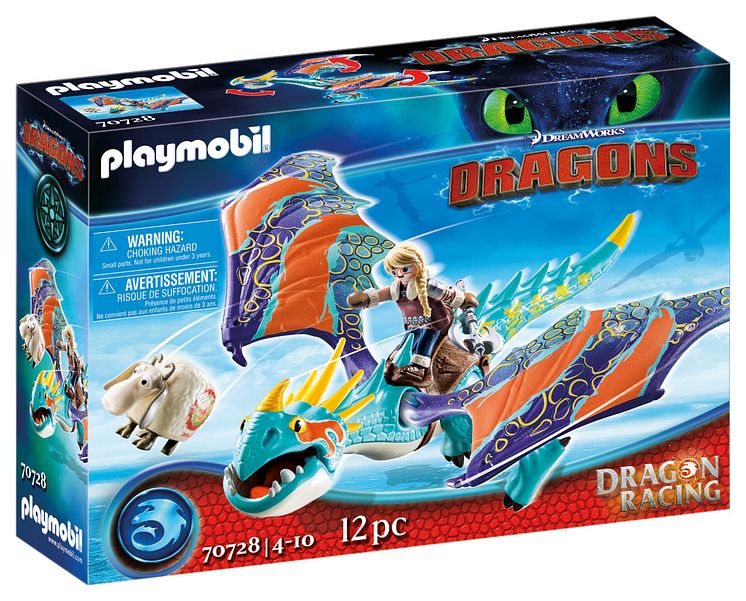 Dragon Racing Astrid und Sturmpfeil von PLAYMOBIL (70728)