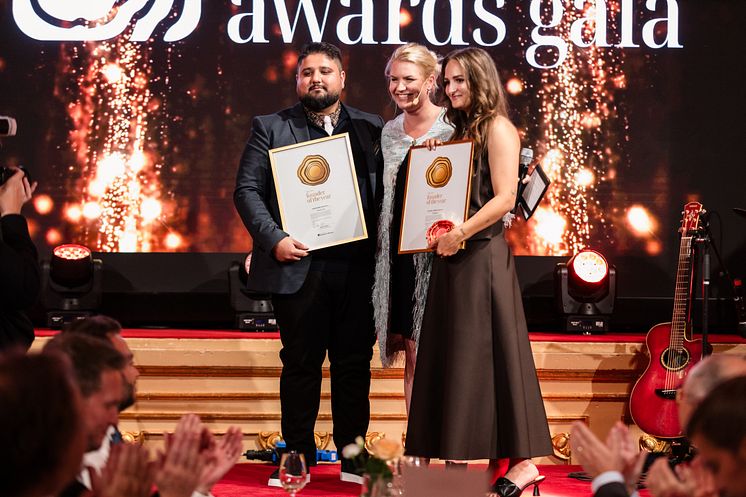 Founders Alliance, Young Founder of the Year Gold Celina Lorén Saffar, STUCKIES and Maiwand Rasouli, Rasouli Group 5.jpg