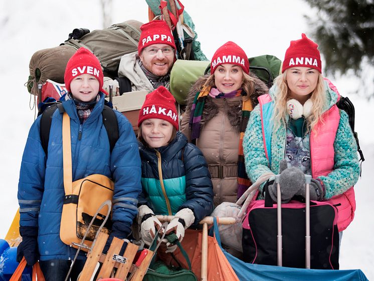 Sune i Fjällen - Familjen