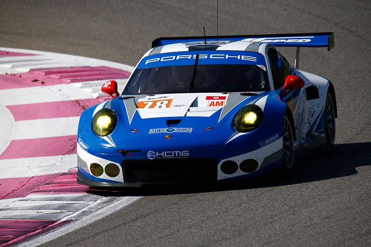 Porsche 911 RSR (78) KCMG, Wolf Henzler, Joel Camathias, Christian Ried