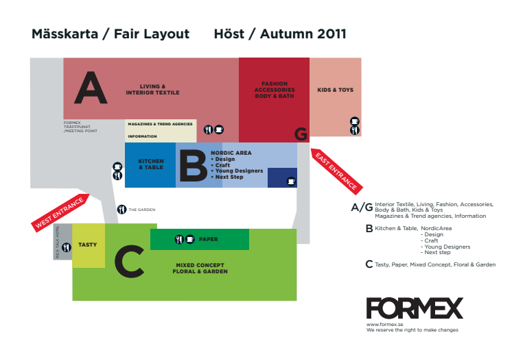 Formex Fair Layout Autumn 2011