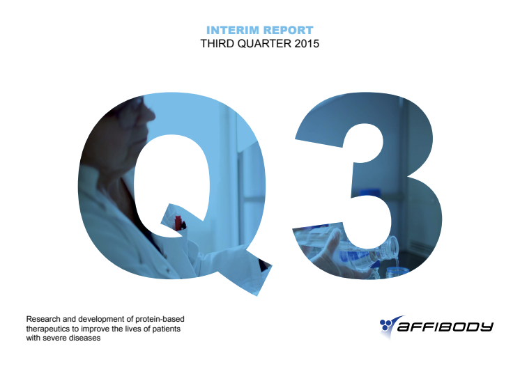 Interim Report – January to September 2015