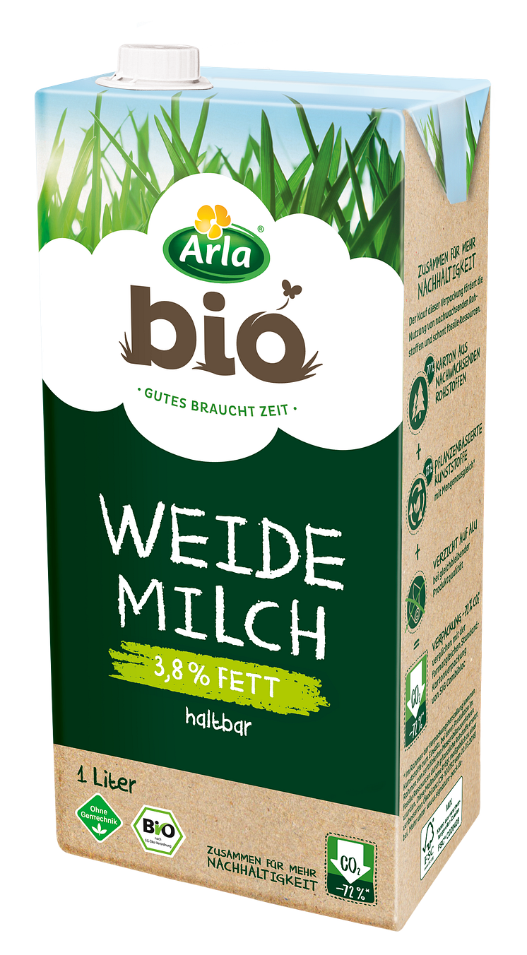 Arla BIO Haltbare Weidemilch 3,5%