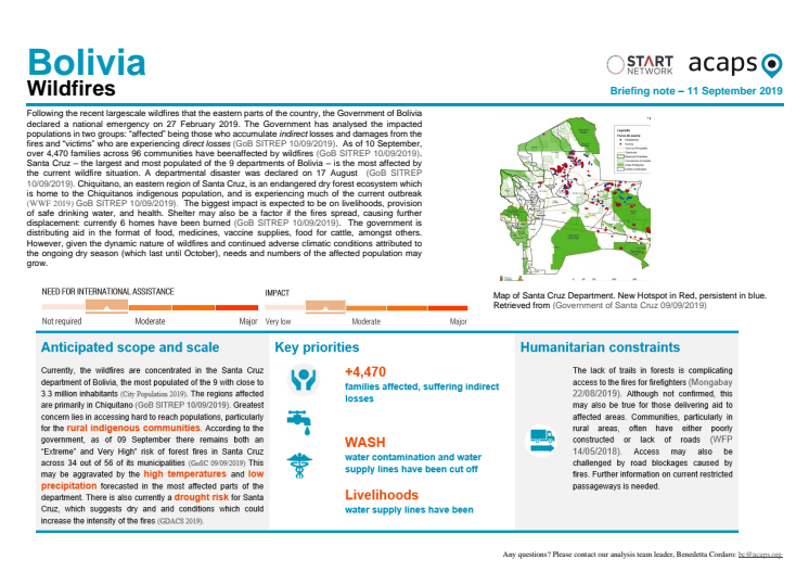 190910 START Bolivia Wildfires Final