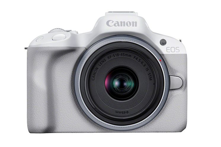 35_EOS R50_White_The Front_RF-S18-45mm(SL)