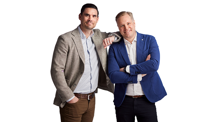 Pontus Holstensson och Andreas Tufvesson på HiQ Jönköping