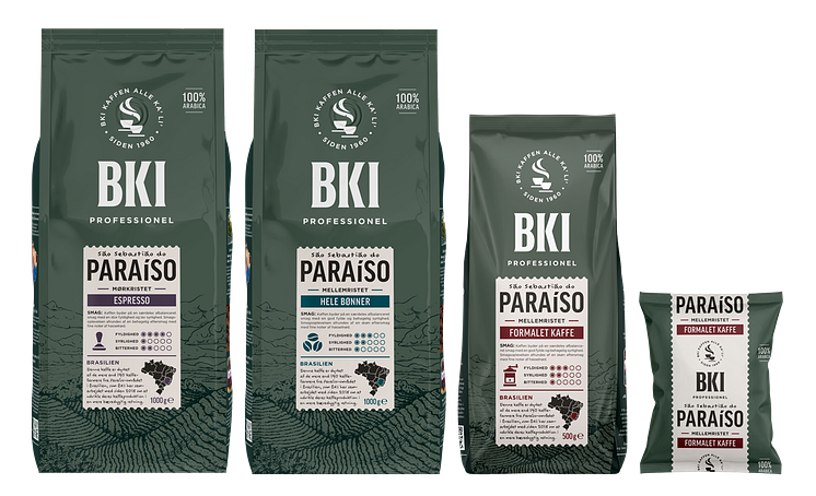 BKI Paraíso Kaffe Professionel