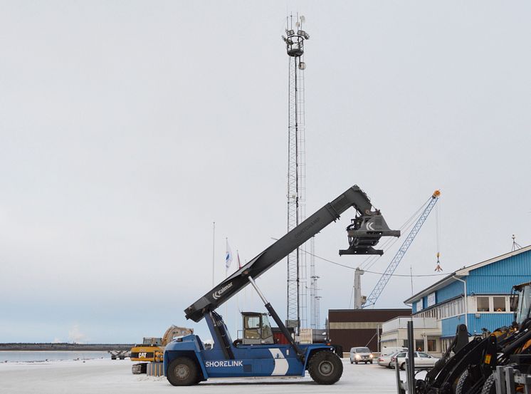 Mastbelysning Piteå Hamn 5