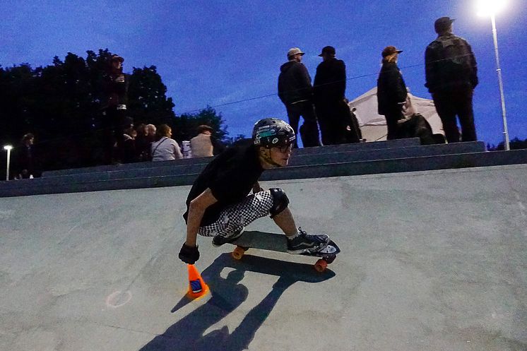 Christopher Dupont Skateboardslalom