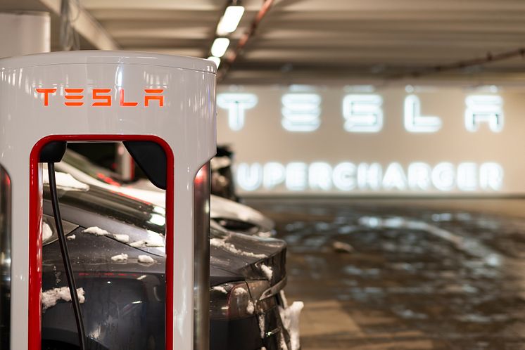 Tesla Super Charger | Ullevaal Stadion