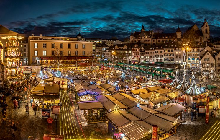 Basler Weihnachtsmarkt Am Barfuesserplatz