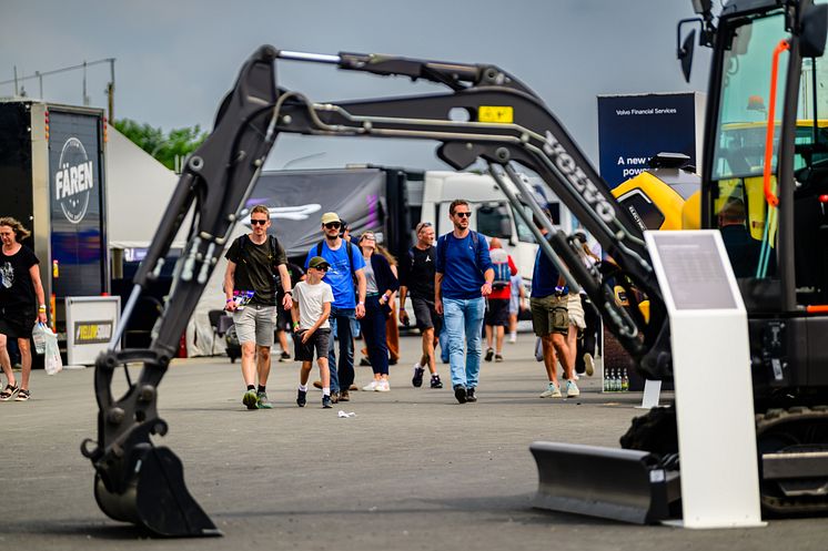 Volvo CE på World RX of Benelux