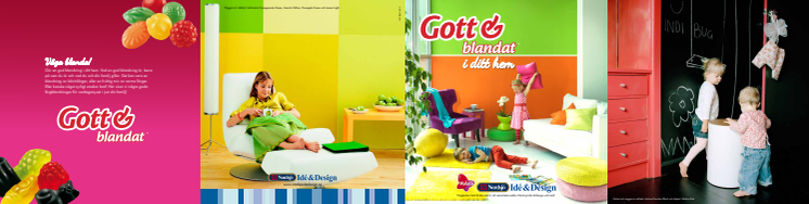 Ny färgkarta: Gott & blandat i ditt hem