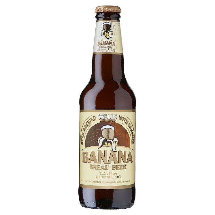 Banana Bread Beer packshot, flaska 330ml.