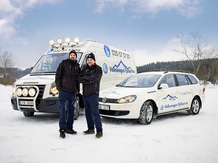 Volkswagen startar mobil verkstad i fjällen