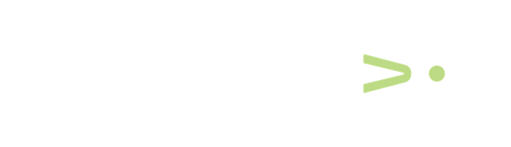 Sensative logo inverse