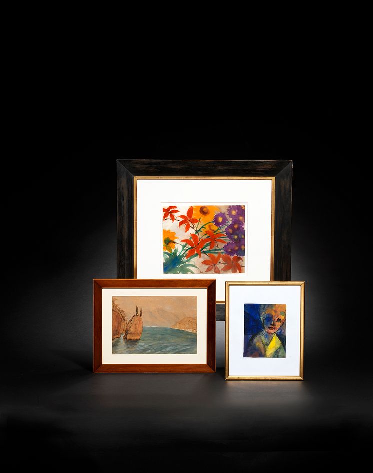 Three works by Emil Nolde