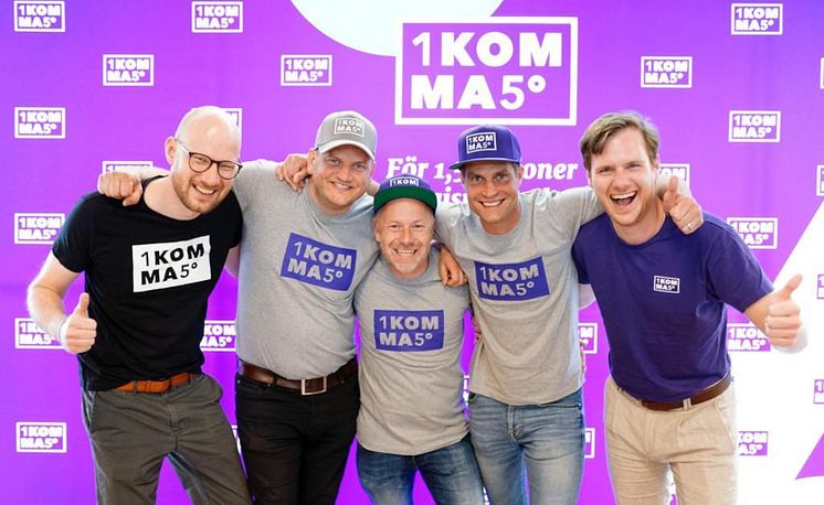 1KOMMA5° _Jannik Schall_Mats Alsmyr_Mats Regner_Gunnar Jönsson_Sascha Koppe