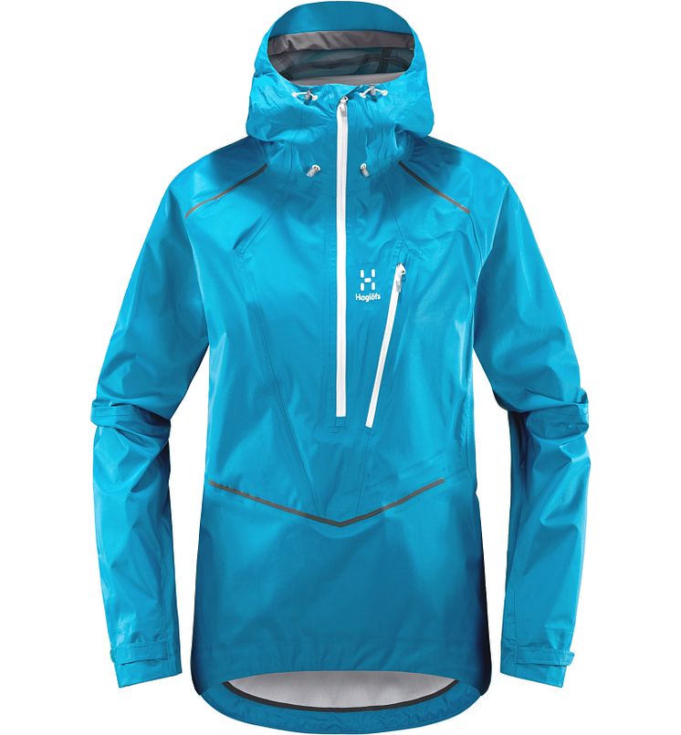 L.I.M Mountain PROOF Anorak Women_mosaic blue