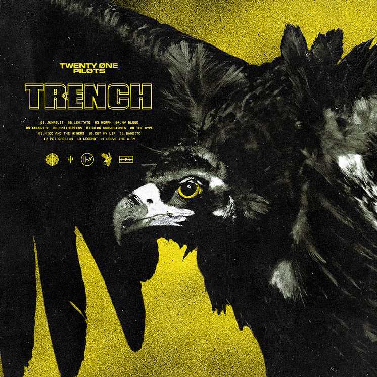 Twenty Øne Piløts - TRENCH artwork