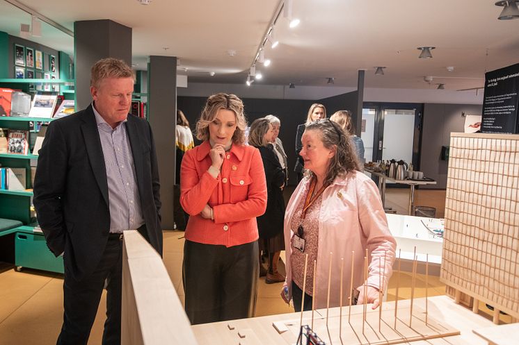 Karianne Tung, Øystein Strand og Ninni Kate Rognli